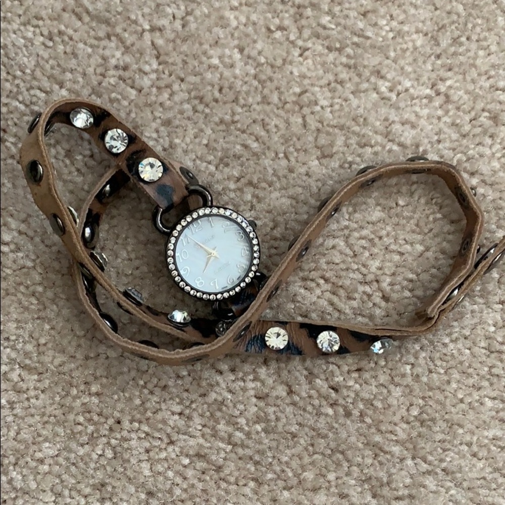 Cheetah wrap watch
